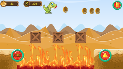 Desert Land Dragon Runner Dash screenshot 4