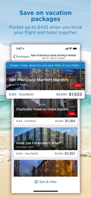 CheapTickets Hotels & Flights(圖4)-速報App