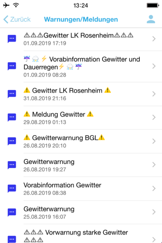 Unwetterservice Südostbayern screenshot 2