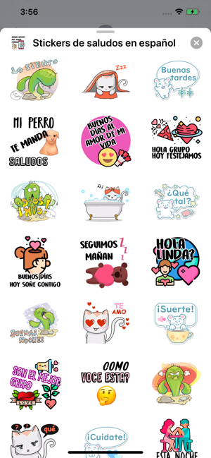 Stickers de saludos en español(圖2)-速報App