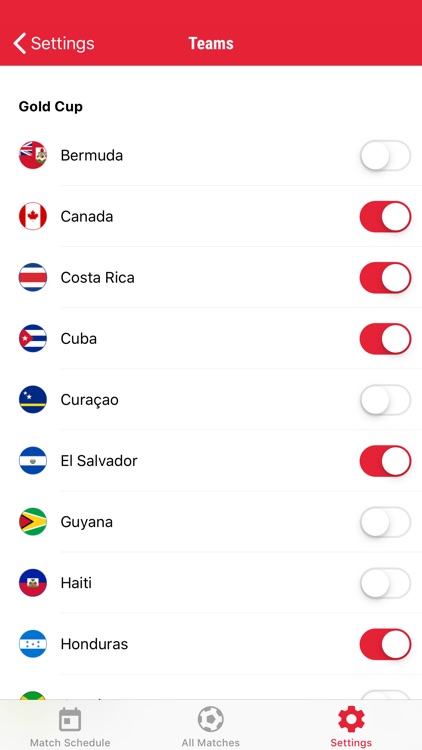 Gold Cup App 2019 Scores screenshot-4