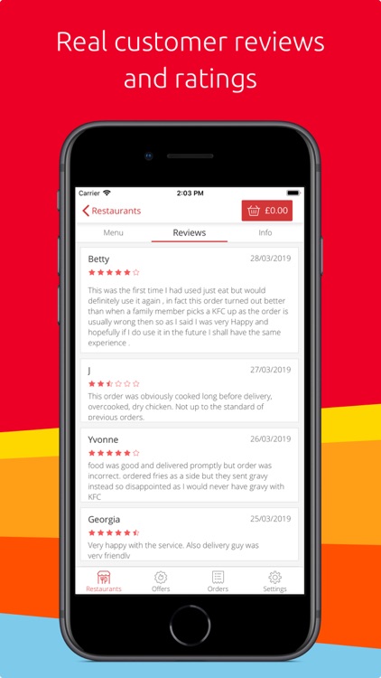 Just Eat: food delivery screenshot-3
