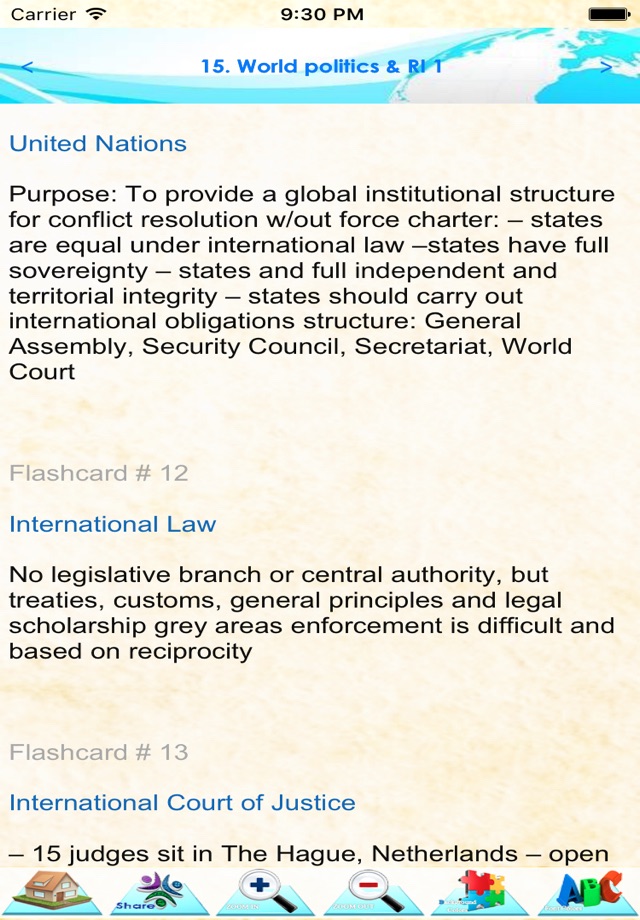International Relation& Policy screenshot 2