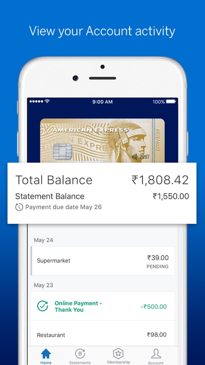 Amex India screenshot-3