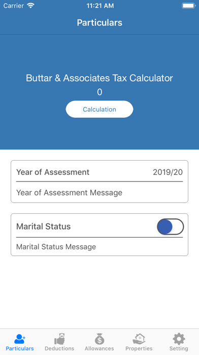 Buttar & Assoc. Tax Calculator screenshot 2