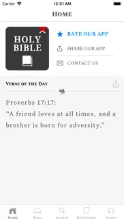 kjv of the holy bible iphone screenshot 2