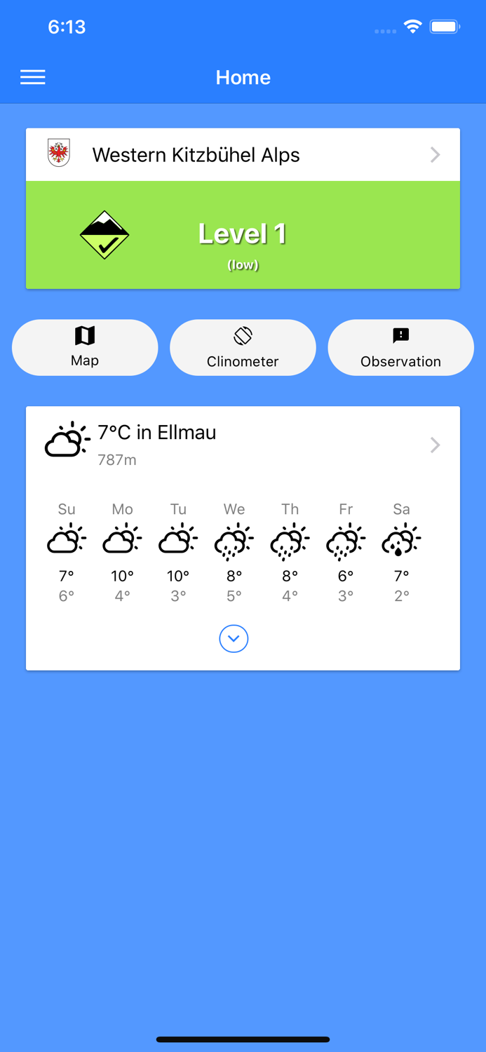 SnowSafe - Avalanche Forecasts