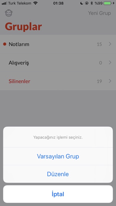 Turuncu Not screenshot 4