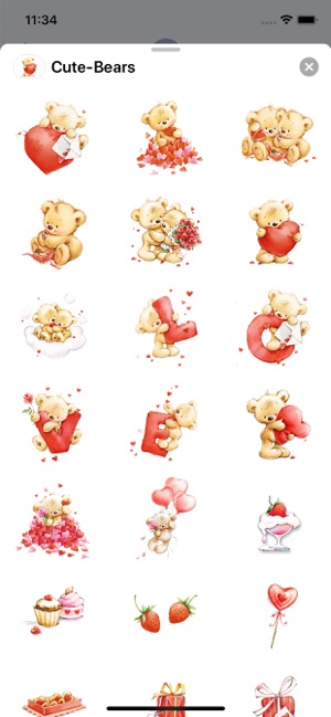 St.Valentine, Love, Cute Bears(圖1)-速報App