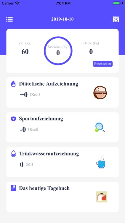 3F Gewichtsverlust Assistent