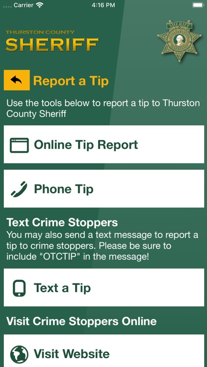 Thurston County Sheriff