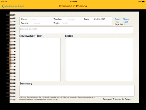 iGoWrite: Writing Resource screenshot 3