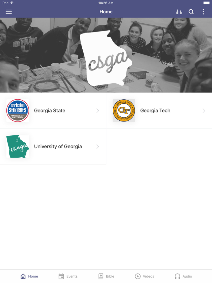 Christian Students Georgia