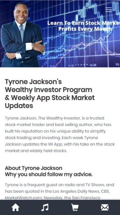 The Wealthy Investor App