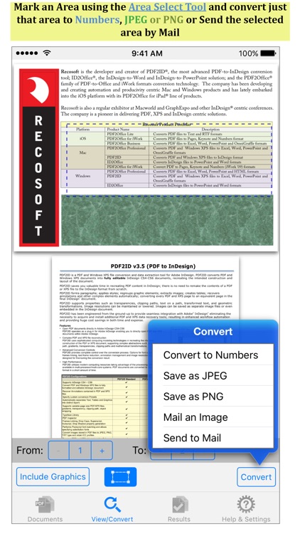 PDF to Numbers by PDF2Office