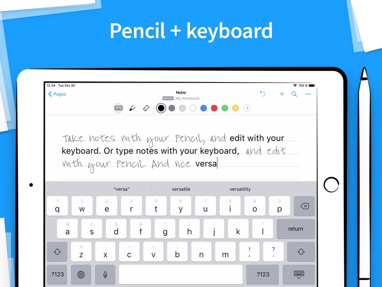 Nebo Professional note-taking