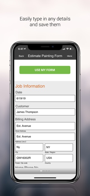 Estimate Painting Form App(圖2)-速報App