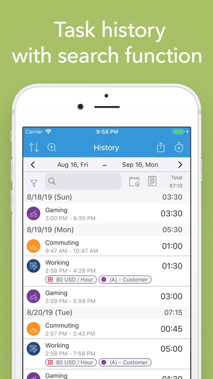 ATracker PRO Time Tracker screenshot-3