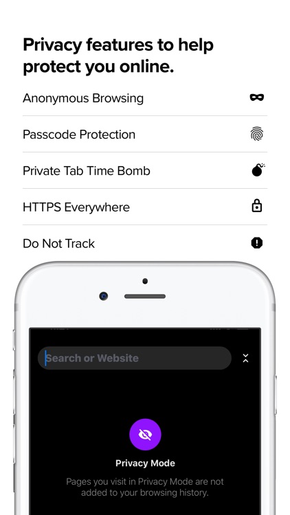 Cake Fast, Private Web Browser