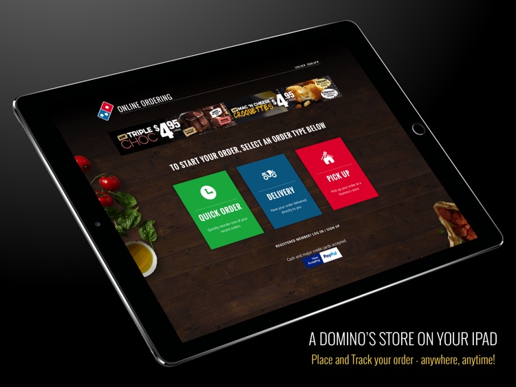 Domino's for iPad