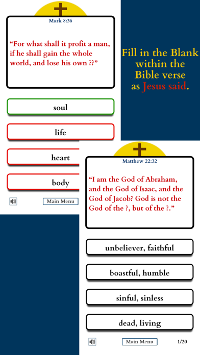 Quiz of the Christian Bible screenshot 4