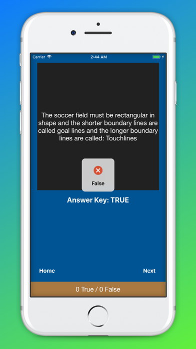 Soccer Referee Quiz screenshot 3