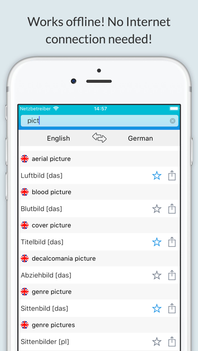 English German Dictionary + screenshot 3