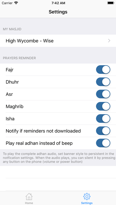 My Masjid Timetable screenshot 3