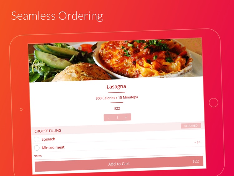 FineDine Tablet Menu App screenshot-5