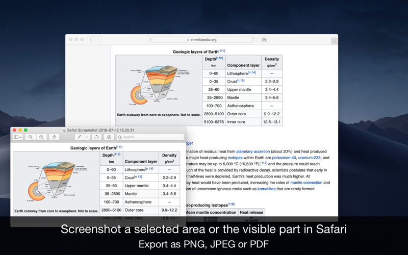 Page Screenshot for Safari screenshot 2