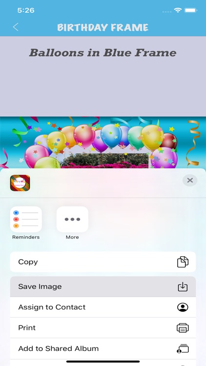 Birthday Frames for iPhone screenshot-4