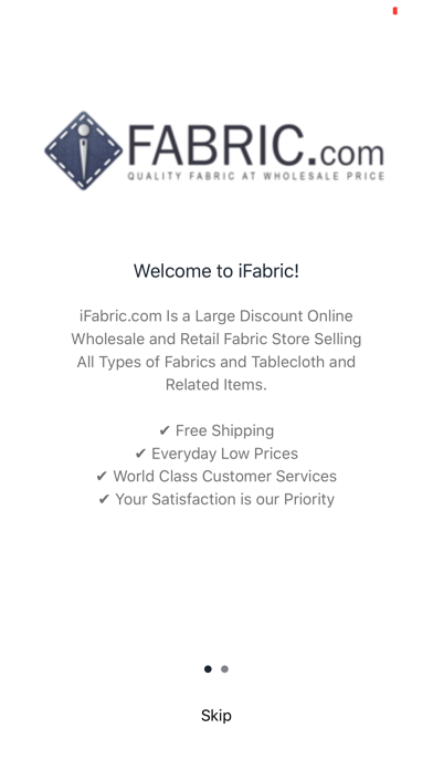 ifabric screenshot 2