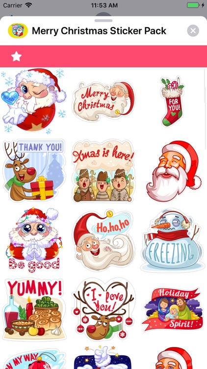 Merry Christmas Sticker Pack !