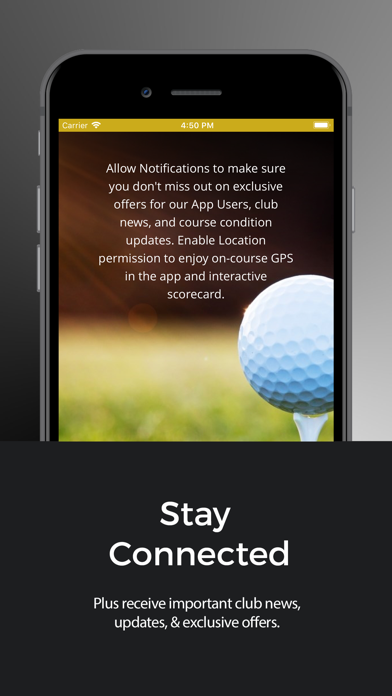 How to cancel & delete Clovelly Golf Course from iphone & ipad 4