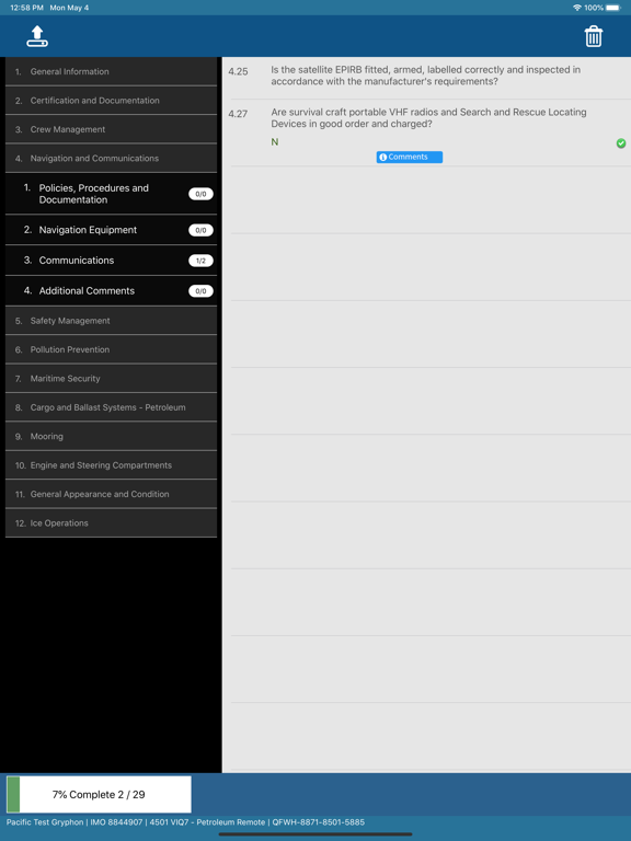 Screenshot #5 pour OCIMF Operator Data Capture