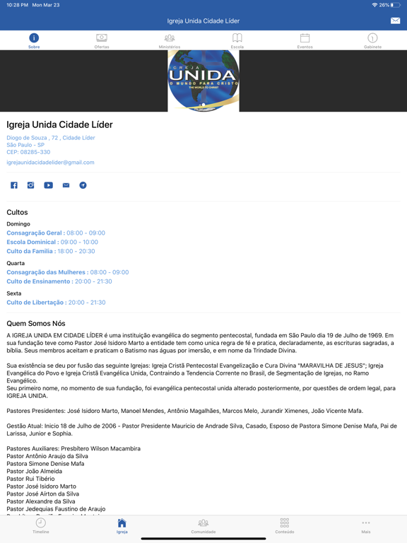 Screenshot #5 pour Igreja Unida Cidade Líder