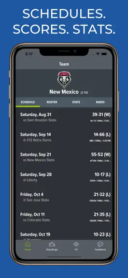 Game screenshot New Mexico Football Schedules mod apk