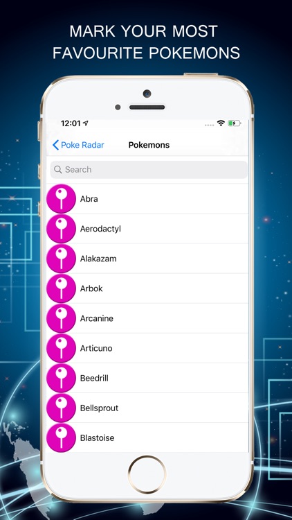 PokeRadar - Poke Map Finder