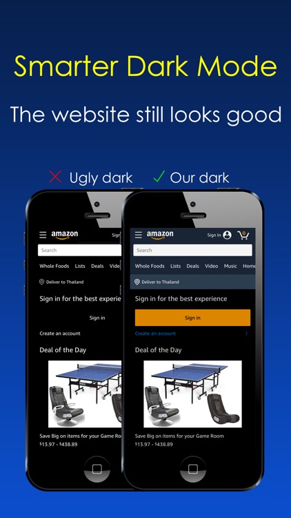 Dark Night Browser