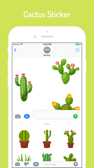 Dessert Cactus Stickers screenshot 3