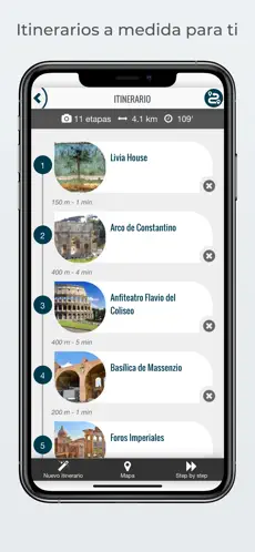 Screenshot 3 ROMA guía mapa y tickets iphone