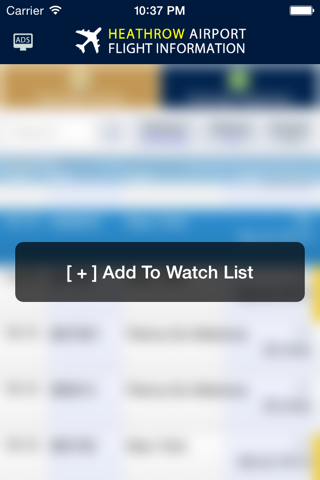 Heathrow Flight Info. - náhled