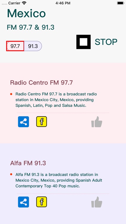 Mexico FM 97.7 & 91.3