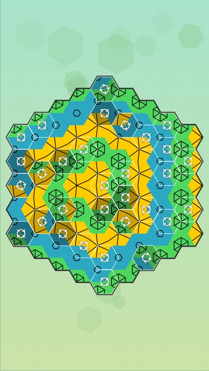 Aurora Hex - Pattern Puzzles screenshot-5