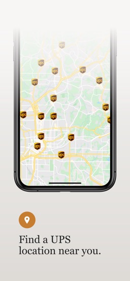 UPS Mobile app screenshot