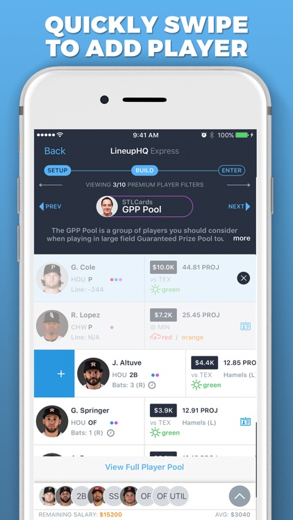 LineupHQ Express for FanDuel screenshot-3