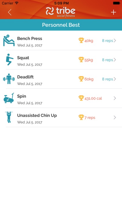 Tribe Social Fitness