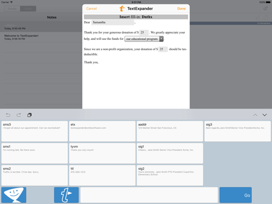 TextExpander + Keyboardのおすすめ画像2