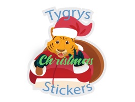 Beautiful and funny stickers with our Tygrys mascot