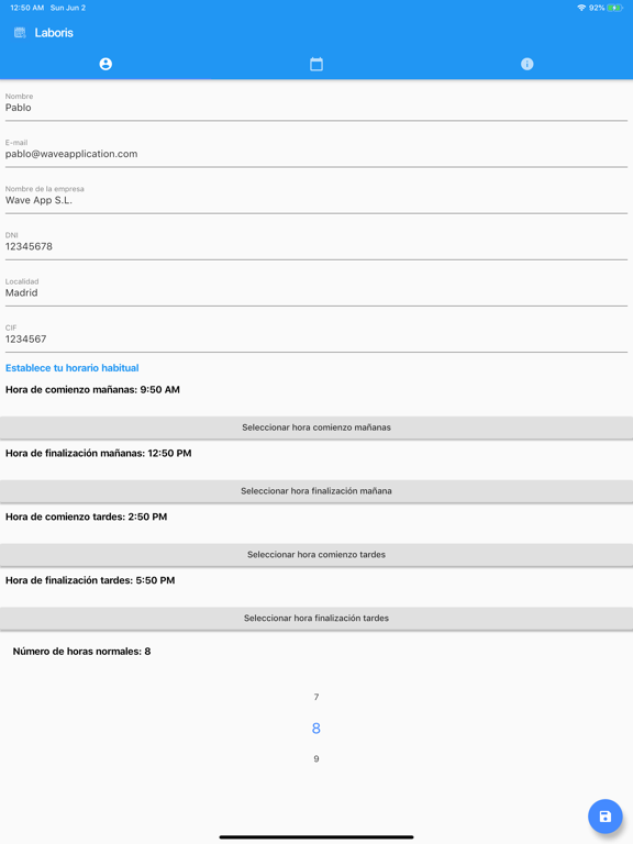Screenshot #5 pour Laboris - Registro Horario